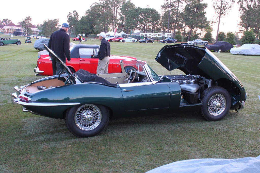 1967 Jaguar E-Type at Pinehurst Concours 2