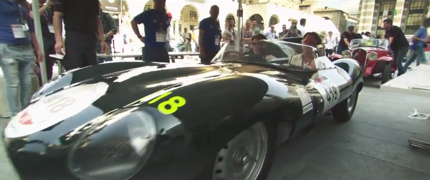 Jaguar at Mille Miglia 2015 - Reflections