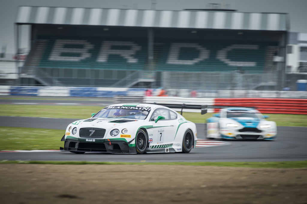 Top ten finishes for Bentley at Silverstone