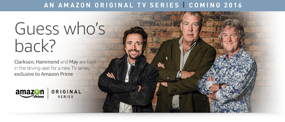 Top Gear - Hammond, Clarkson, and May