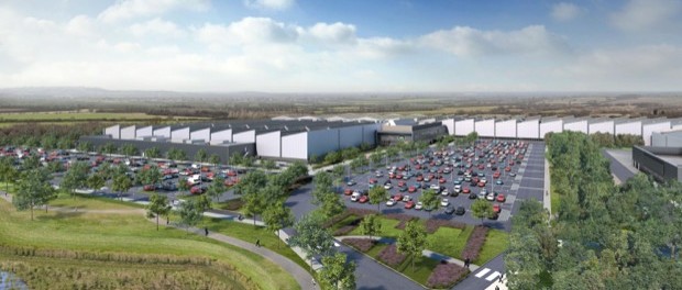 Artists Impression of JLR EMC