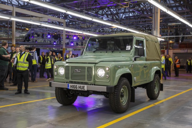 Last of the Current Land Rover Defenders is Built in Solihull