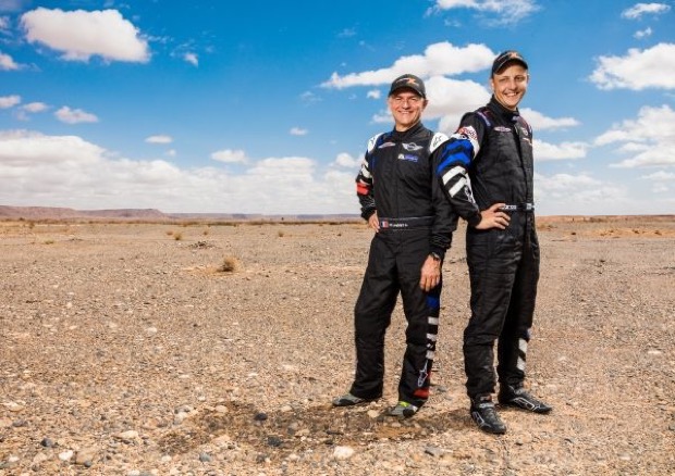 Mikko Hirvonenand Michael Perin - MiNI ALL4 Racing Dakar