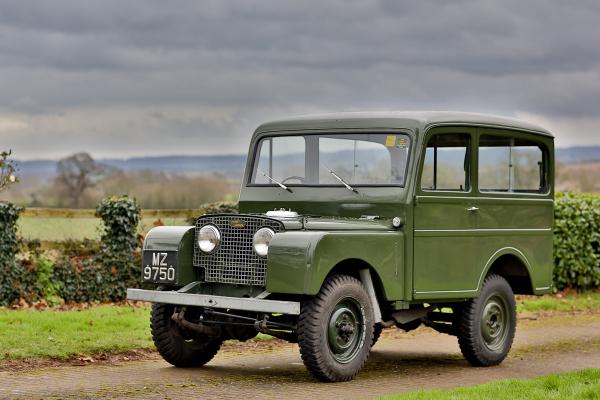 1950 Land Rover Series I Station Wagon Coachwork by Tickford HR at Silverstone Auctions