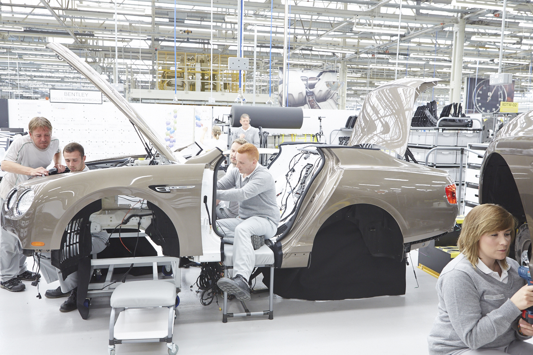 Year of investment continues for Bentley with largest intake of apprentices in 25 years