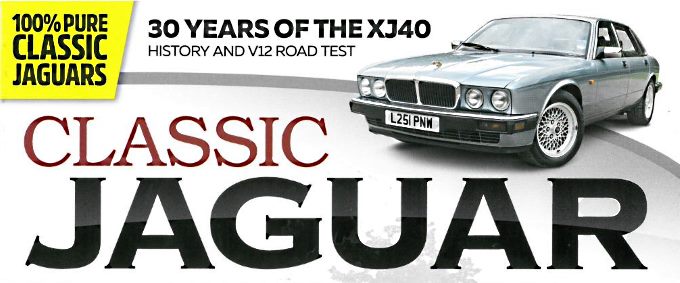 Classic Jaguar Magazine Issue #1 - Article Banner