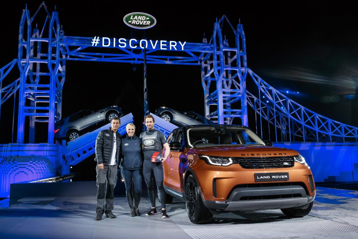 New Land Rover Discovery Sport Debut On Lego Tower Bridge Just British
