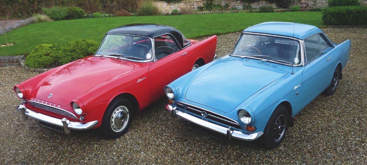 Sunbeam Alpine – All models 1959 to 1968