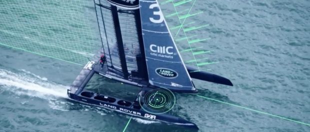 Land Rover BAR Aerodynamics Testing for America's Cup