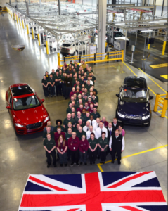 JAGUAR LAND ROVER IS BRITAIN’S BIGGEST CAR MANUFACTURER FOR A SECOND YEAR