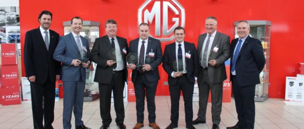 MG Motor UK recognises dealers for outstanding achievement