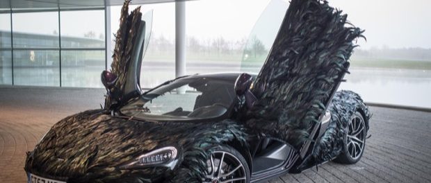 McLaren takes a flyer on new feathered body wrap