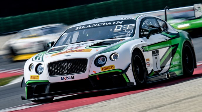 Bentley Finishes in Second Place in Misano