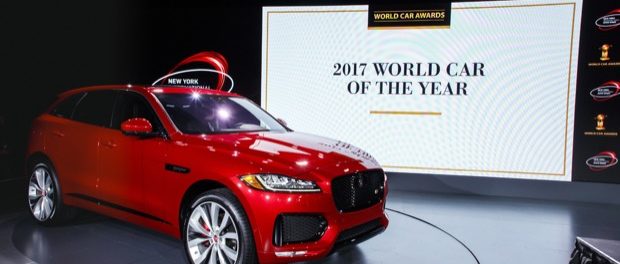 Jaguar F-PACE Voted World Car of Year and World Car Design of the Year - 2