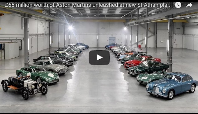 VotW £65 Million Worth of Aston Martin DNA at the St Athan Plant