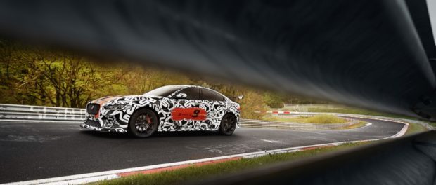 Jaguar XE SV Project 8 prototype testing Nurburgring World Copyright: Patrick Gosling / Beadyeye