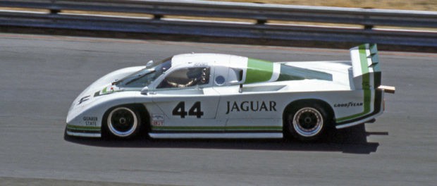 The Group 44 Jaguar XJR-5 by Bill Adam and Bob Tullius at the IMSA-GTP-Race in Searspoint 1983