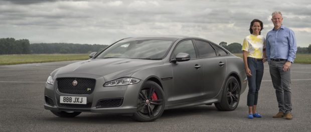 Jaguar XJR575 Fastest Interview Amanda Stretton Wayne Burgess 03