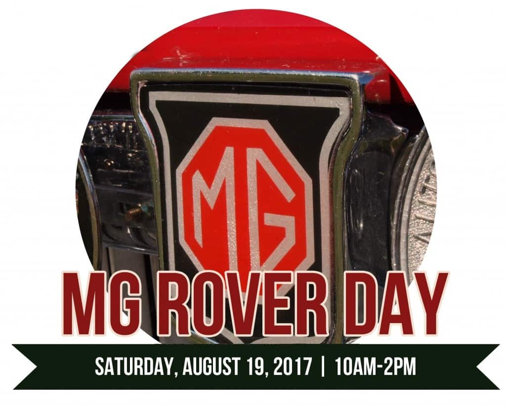 MG Car Day and Rover Day at Larz Anderson Auto Museum
