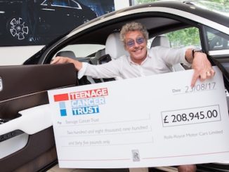 Roger Daltrey CBE Donation with Rolls-Royce Tommy Car