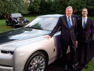 BRITISH AMBASSADOR TO THE UNITED STATES OF AMERICA HERALDS THE ARRIVAL OF THE ROLLS-ROYCE NEW PHANTOM