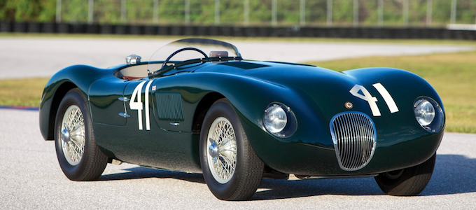 Phil Hill's Jaguar C-Type up for Auction