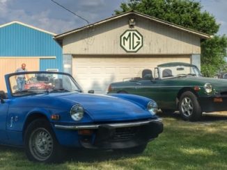 Vintage Triumph Spitfire and MG in Ohio