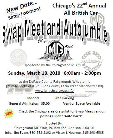 Twenty Second Annual All British Swap Meet and Autojumble