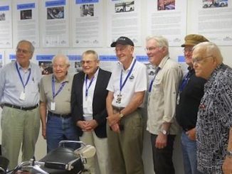 2017 BSCHoF Inductees. From left to right - Graham Robson, Mike Cook, Bob Tullius, Michael Dale, Peter Egan, John Twist, and Richard Knudson - In attendance but missing from this picture was Robert Johns