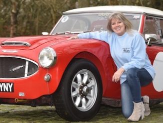 The Rise in Female Classic Car Owners - Trish Cecile-Pritchard - Austin Healey 3000