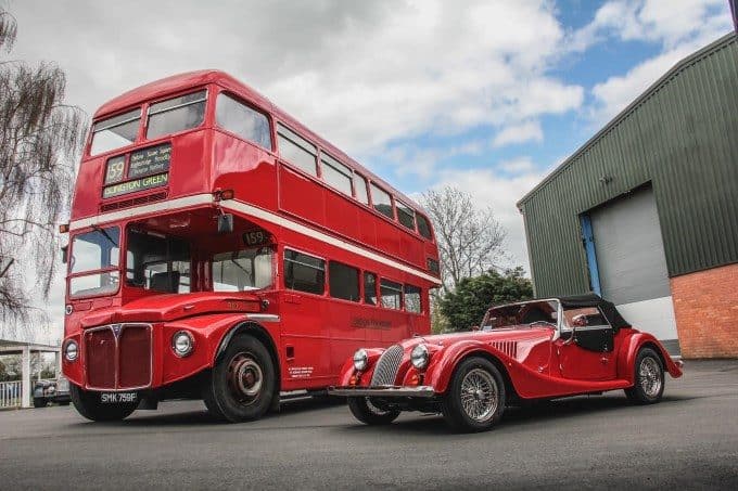 MORGAN MOTOR COMPANY TO BRING ICONIC ROUTEMASTER BUS – THE SECOND-TO-LAST WITHDRAWN FROM SERVICE – BACK TO THE PUBLIC