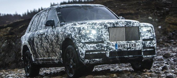 Rolls-Royce Cullinan Conducts Its Final Challenge