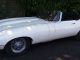Jaguar E-Type White at Barons' Auction