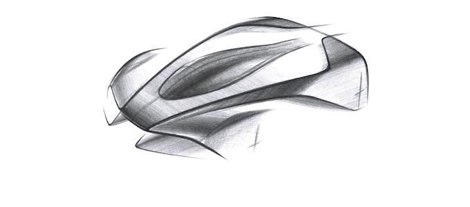 Aston Martin Project 003 Sketch