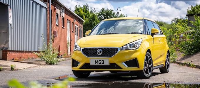 New MG3 - MG Motor UK enjoys record sales on the back of new model launches