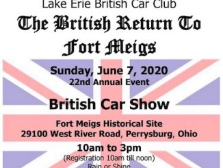 22nd Annual British Return to Fort Meigs Car and Bike Show