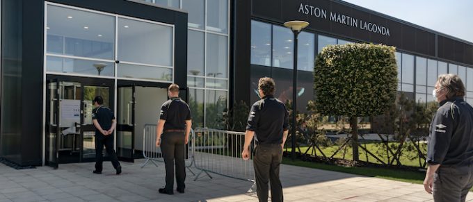 Aston Martin - Return to Work Header