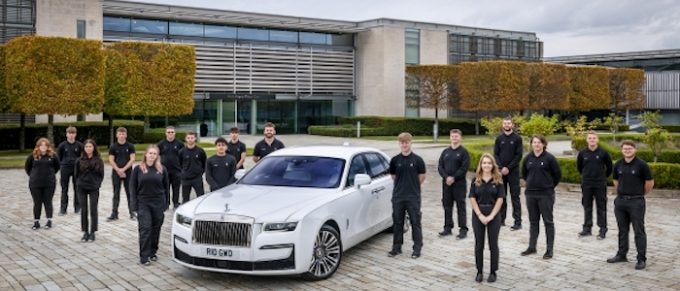 ROLLS-ROYCE WELCOMES NEW CLASS OF 2020 APPRENTICES TO GOODWOOD