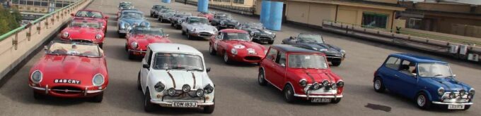Minis and Jaguar E-Types