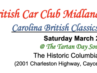 Carolina British Classics XIV Car Show