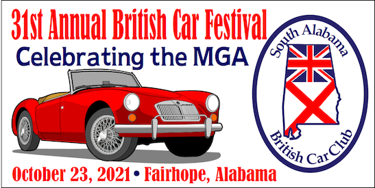 31st Annual British Car Festival - Alabama