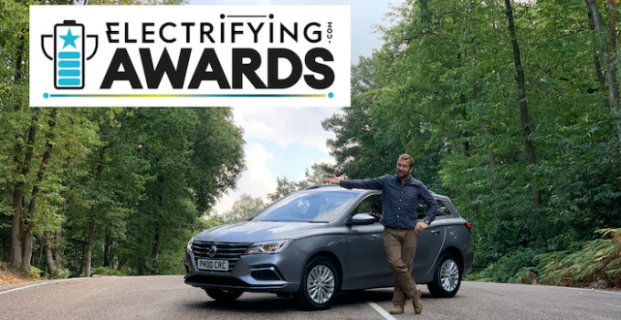MG5 EV Wins Best Value in Electrifying Awards