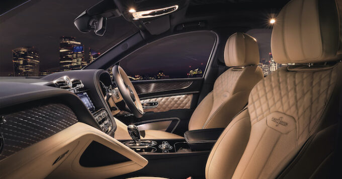 Bentayga Hybrid - Interior luxury