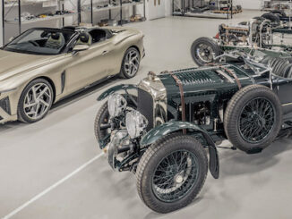 Bacalar and Blower Continuation Series - together in Mulliner garage