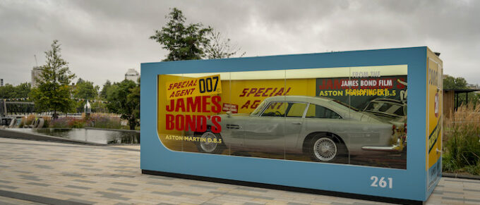 No Time To Die Campaign Launched by Aston Marting with DB5 in Giant Corgi Box