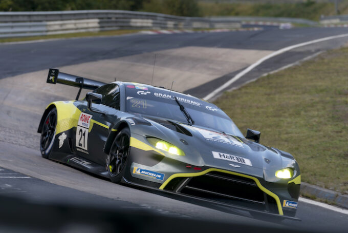 Aston Martin Records First Overall Victory on the Nürburgring Nordschleife Vantage