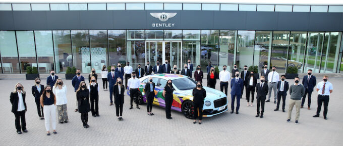Bentley welcomes future talent with intake of recruits