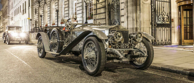 Rolls Royce Silver Ghost re enacts triumphant London Edinburgh run 110 years on 14