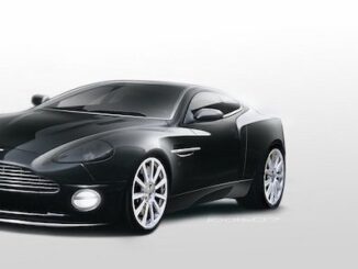 A sketch of the V12 Vanquish S Ultimate Edition