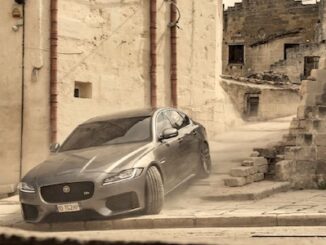 Jaguar XF Makes Its 007 Debut in No Time to Die